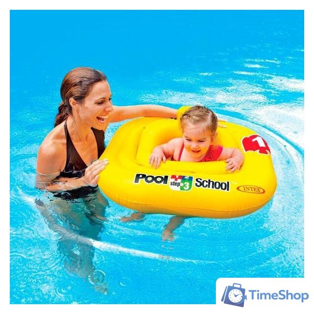 Надувной матрас Intex Deluxe Baby Float 56587 - Изображение №2 — Интернет-магазин Time-Shop