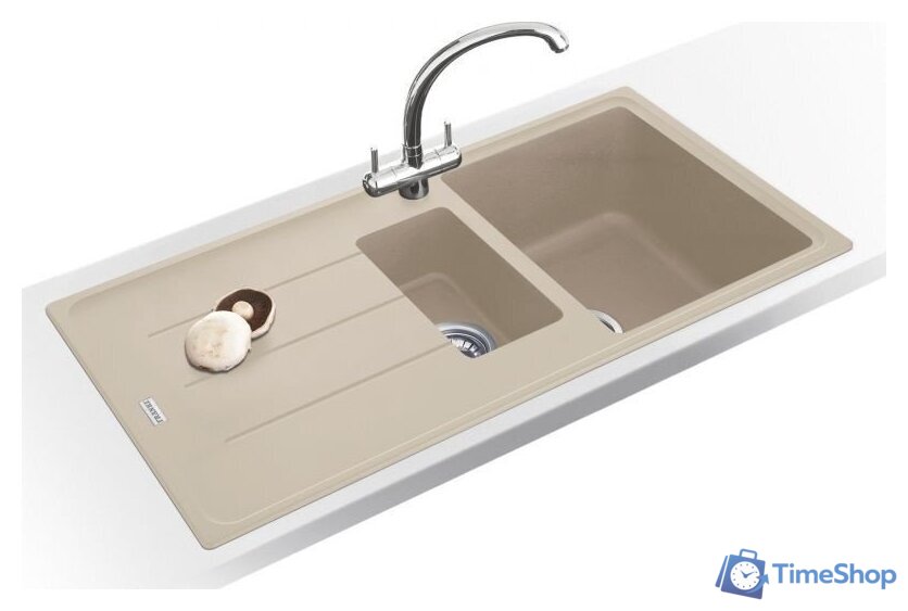 Кухонная мойка Franke Basis BFG 651-97 114.0676.277 (матовый черный) - Изображение №2 — Интернет-магазин Time-Shop