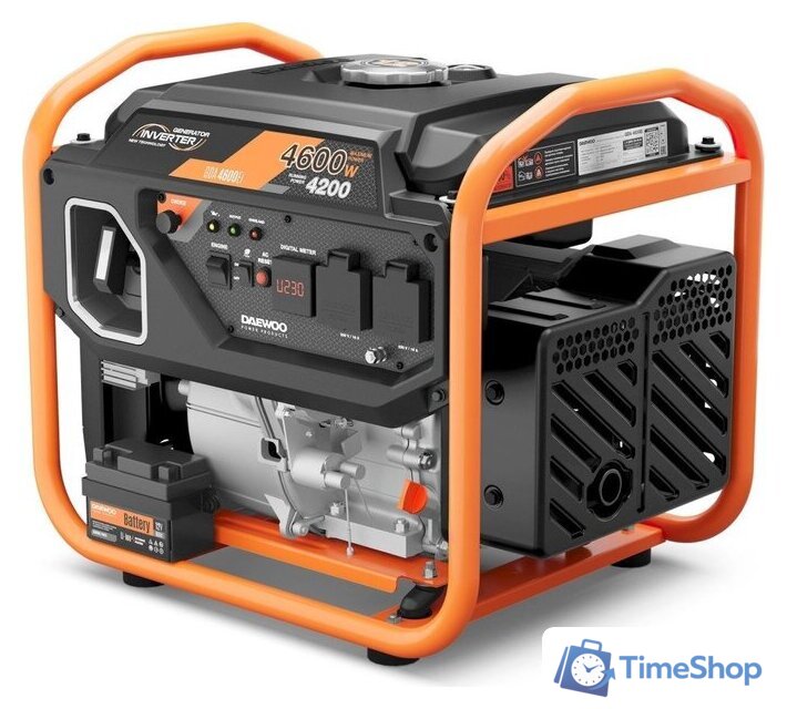 Бензиновый генератор Daewoo Power GDA 4600Ei - Изображение №2 — Интернет-магазин Time-Shop