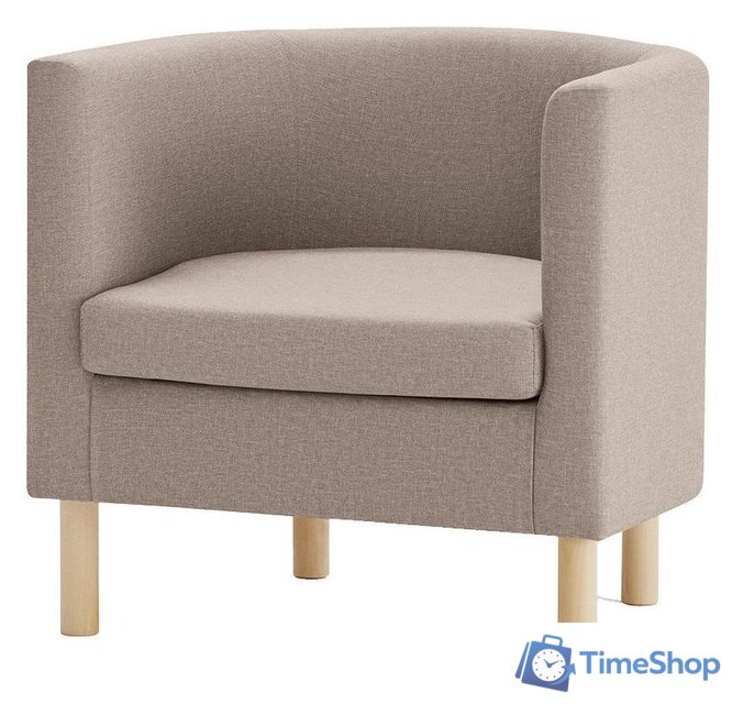 Интерьерное кресло Mio Tesoro Агата 351 (темно-бежевый 1176) - Изображение №6 — Интернет-магазин Time-Shop