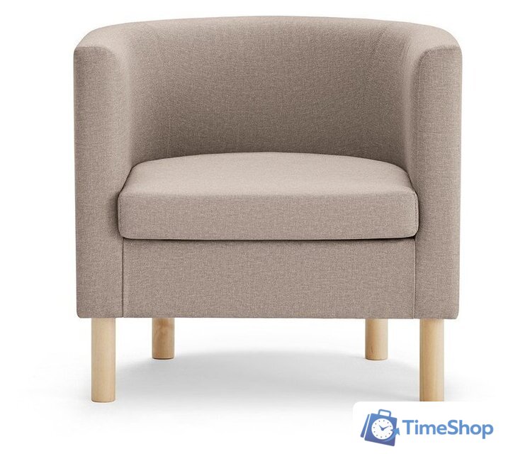 Интерьерное кресло Mio Tesoro Агата 351 (темно-бежевый 1176) - Изображение №8 — Интернет-магазин Time-Shop