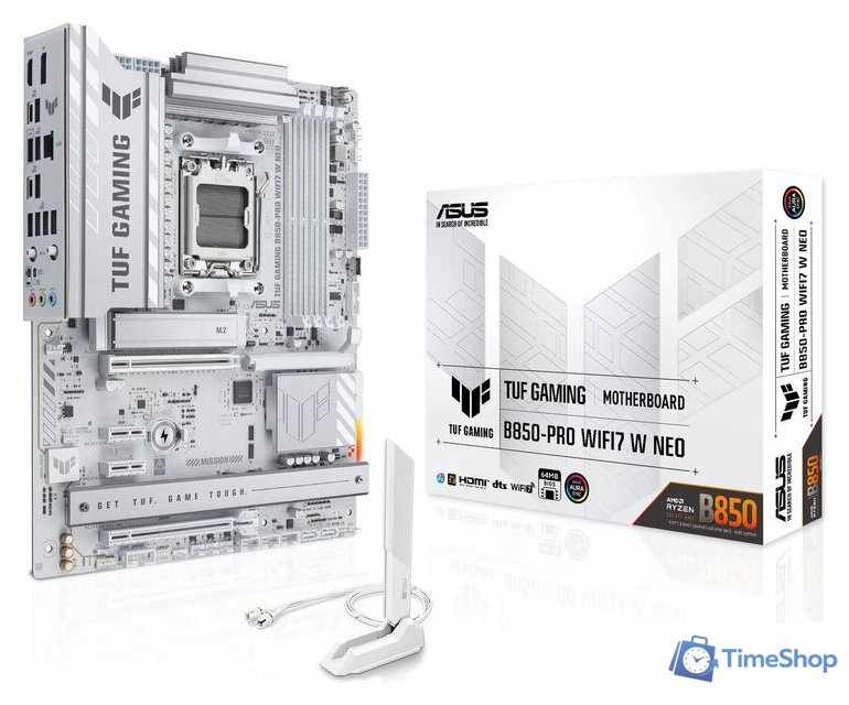 Материнская плата ASUS TUF Gaming B850-Pro WiFi7 W Neo - Изображение №7 — Интернет-магазин Time-Shop