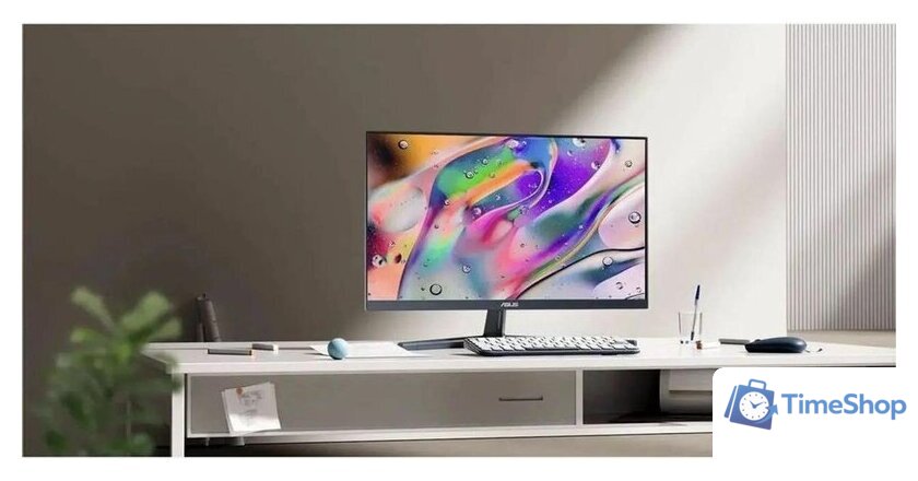 Монитор ASUS Eye Care VU249CFE-B - Изображение №7 — Интернет-магазин Time-Shop