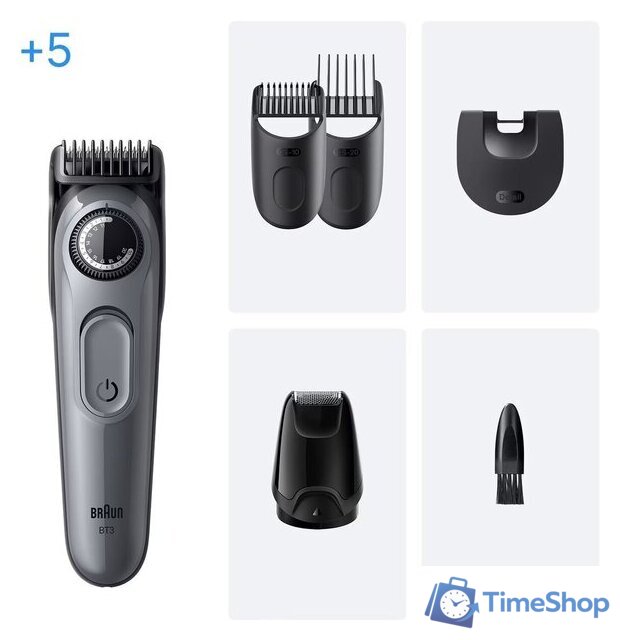 Триммер для бороды и усов Braun BT3560 - Изображение №7 — Интернет-магазин Time-Shop