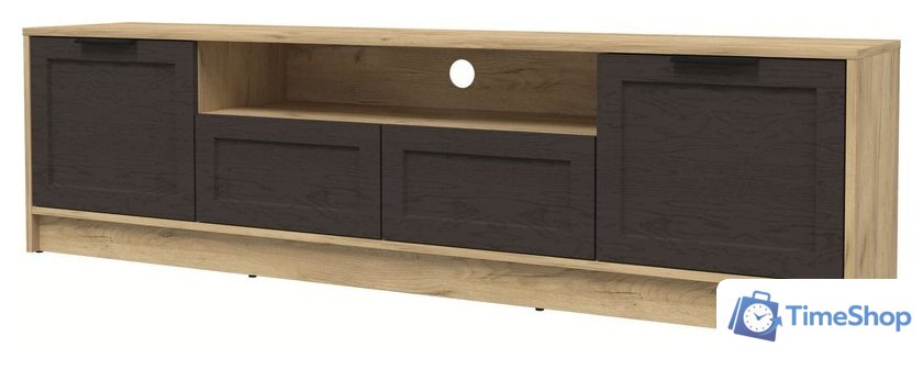 Тумба Интерлиния ТВ Концепт Тренд КТ-ТВ4-50 (дуб золотой/дуб английский) - Изображение №1 — Интернет-магазин Time-Shop