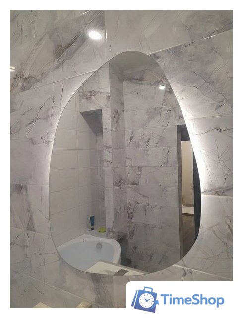 Зеркало EMZE 72x90 LED.NF.72.90 4К (с подсветкой) - Изображение №2 — Интернет-магазин Time-Shop