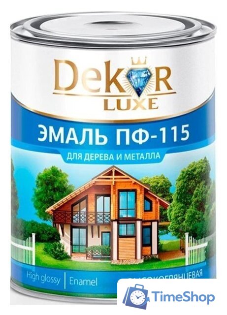 Эмаль Dekor ПФ-115 20 кг (красный) - Изображение №1 — Интернет-магазин Time-Shop