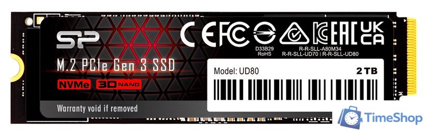 SSD Silicon-Power UD80 250GB SP250GBP34UD8005 - Изображение №1 — Интернет-магазин Time-Shop