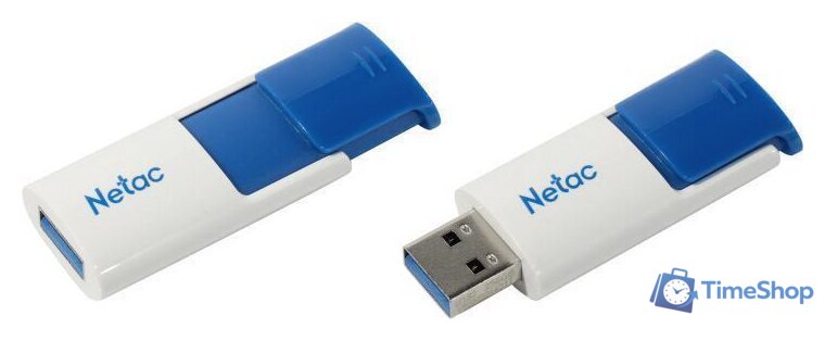 USB Flash Netac 256GB USB 3.0 FlashDrive Netac U182 Blue - Изображение №1 — Интернет-магазин Time-Shop
