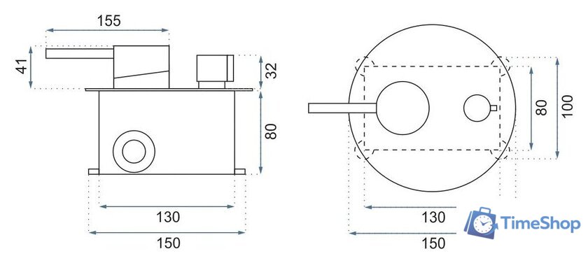 Смеситель Rea Lungo Rose Gold B6930 (розовое золото) - Изображение №2 — Интернет-магазин Time-Shop