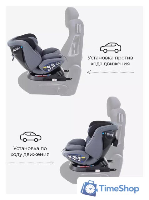 Детское автокресло Rant Nitro Isofix UB619 (серый/черный) - Изображение №21 — Интернет-магазин Time-Shop