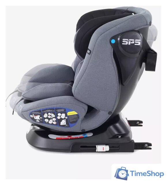 Детское автокресло Rant Nitro Isofix UB619 (серый/черный) - Изображение №14 — Интернет-магазин Time-Shop