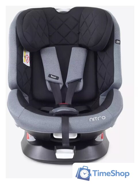 Детское автокресло Rant Nitro Isofix UB619 (серый/черный) - Изображение №8 — Интернет-магазин Time-Shop