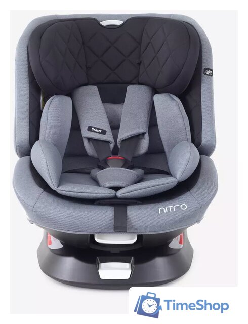 Детское автокресло Rant Nitro Isofix UB619 (серый/черный) - Изображение №6 — Интернет-магазин Time-Shop