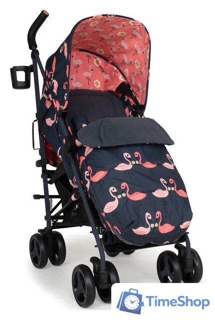 Коляска прогулочная «трость» Cosatto Supa 3 (pretty flamingo) - Изображение №1 — Интернет-магазин Time-Shop