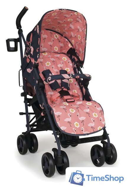 Коляска прогулочная «трость» Cosatto Supa 3 (pretty flamingo) - Изображение №7 — Интернет-магазин Time-Shop