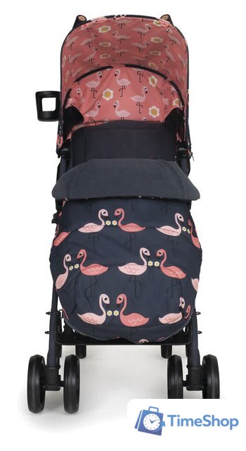 Коляска прогулочная «трость» Cosatto Supa 3 (pretty flamingo) - Изображение №8 — Интернет-магазин Time-Shop