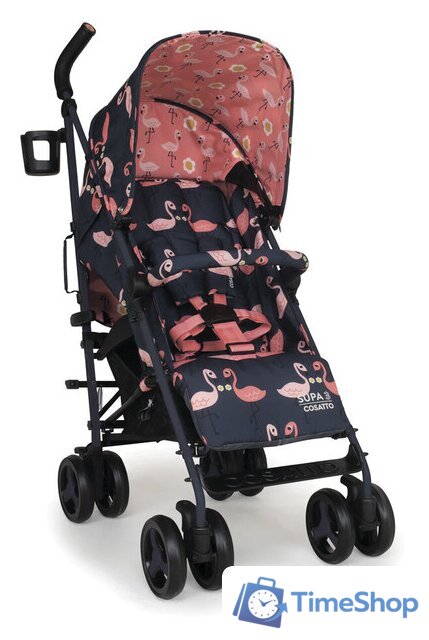 Коляска прогулочная «трость» Cosatto Supa 3 (pretty flamingo) - Изображение №6 — Интернет-магазин Time-Shop