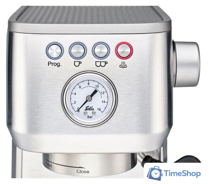 Рожковая кофеварка Solis Barista Perfetta Plus (серебристый) - Изображение №8 — Интернет-магазин Time-Shop