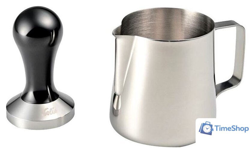 Рожковая кофеварка Solis Barista Perfetta Plus (серебристый) - Изображение №3 — Интернет-магазин Time-Shop