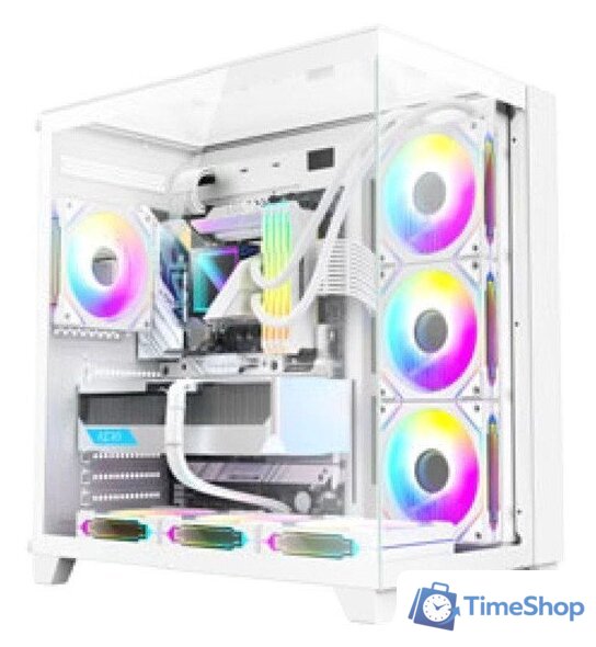 Корпус ALSEYE Vision Ultra 4 fans (белый) - Изображение №1 — Интернет-магазин Time-Shop