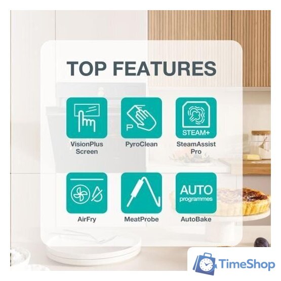 Электрический духовой шкаф Gorenje BPSA6138B - Изображение №2 — Интернет-магазин Time-Shop