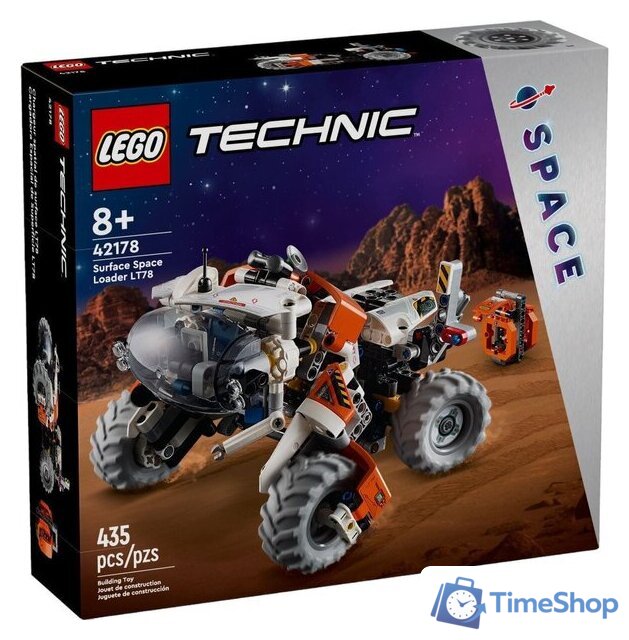 Конструктор LEGO Technic 42178 Космический колесный погрузчик LT78 - Изображение №1 — Интернет-магазин Time-Shop