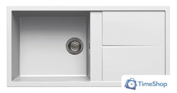 Кухонная мойка Elleci Unico 480 Bianco G68 - Изображение №1 — Интернет-магазин Time-Shop