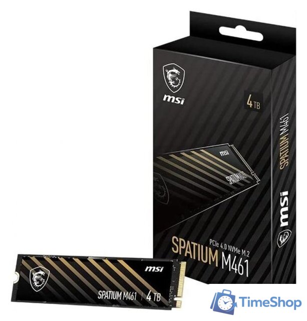 SSD MSI Spatium M461 4TB S78-440R030-P83 - Изображение №5 — Интернет-магазин Time-Shop