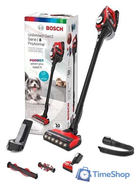 Пылесос Bosch Unlimited Gen2 ProAnimal BBS8214PET - Изображение №1 — Интернет-магазин Time-Shop