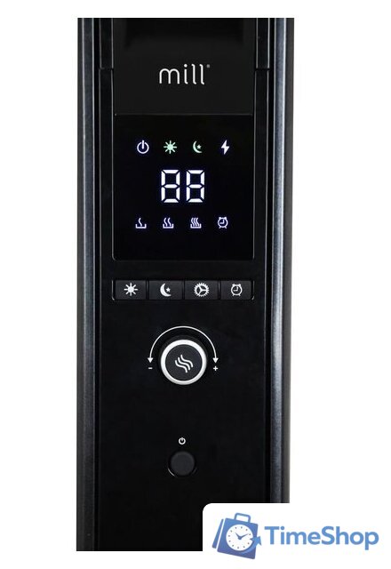 Масляный радиатор Mill AB-H1000DN (черный) - Изображение №3 — Интернет-магазин Time-Shop