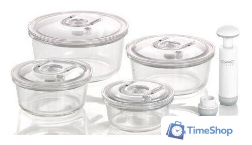 Контейнер вакуумный CASO VacuBoxx R-set - Изображение №1 — Интернет-магазин Time-Shop