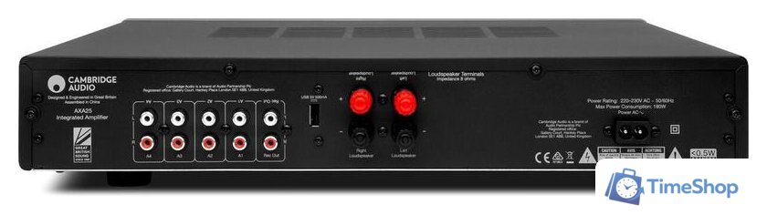 Интегральный усилитель Cambridge Audio AXA25 (серебристый) - Изображение №3 — Интернет-магазин Time-Shop