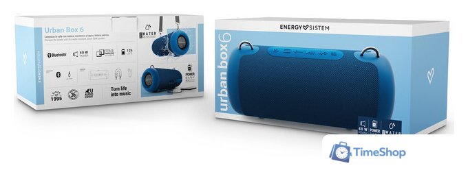 Беспроводная колонка Energy Sistem Urban Box 6 Navy - Изображение №6 — Интернет-магазин Time-Shop