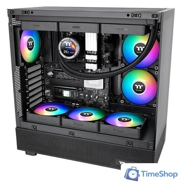 Комплект вентиляторов для корпуса Thermaltake CT120 Sync Reverse ARGB 2-Fan Pack CL-F173-PL12SW-A - Изображение №6 — Интернет-магазин Time-Shop