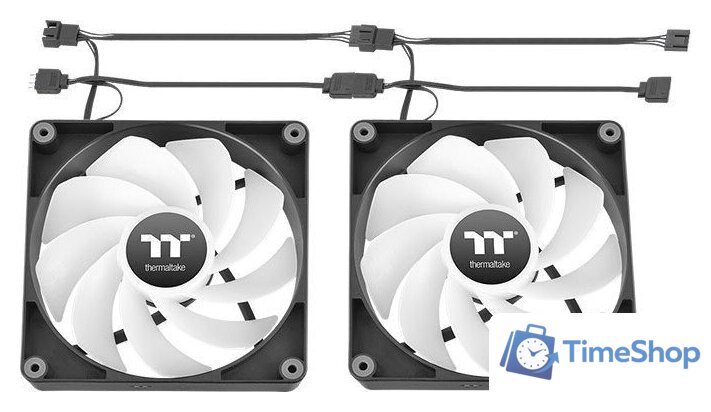 Комплект вентиляторов для корпуса Thermaltake CT120 Sync Reverse ARGB 2-Fan Pack CL-F173-PL12SW-A - Изображение №5 — Интернет-магазин Time-Shop