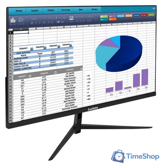 Монитор ExeGate SuperView EH2407 EX298353RUS - Изображение №1 — Интернет-магазин Time-Shop