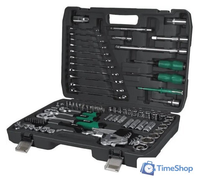 Универсальный набор инструментов БелАК Хром БАК.07073 (121 предмет) - Изображение №1 — Интернет-магазин Time-Shop