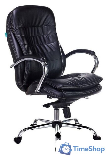 Офисное кресло Бюрократ T-9950/BLACK-PU (черный) - Изображение №1 — Интернет-магазин Time-Shop