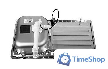 Кухонная мойка Blanco Lantos 45 S-IF Salto 519707 (нержавеющая сталь) - Изображение №6 — Интернет-магазин Time-Shop