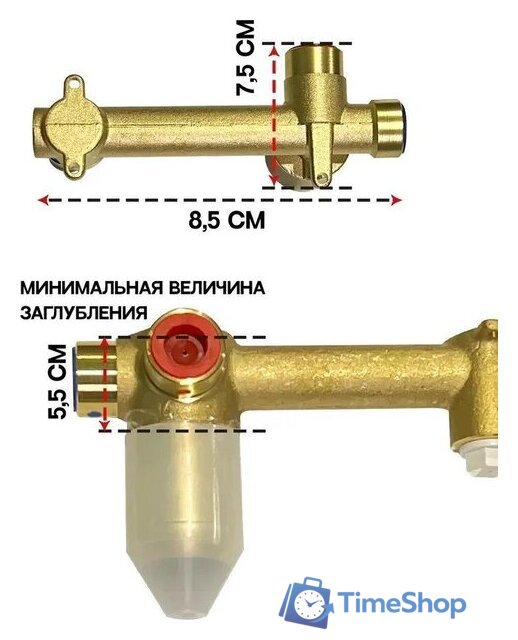 Смеситель Grocenberg GB588 (черный матовый) - Изображение №5 — Интернет-магазин Time-Shop