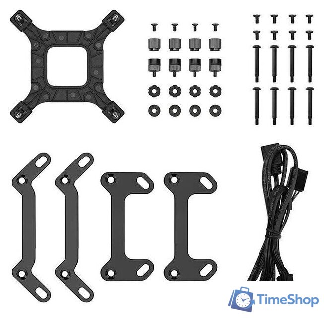 Система жидкостного охлаждения для процессора DeepCool LM240 R-LM240-BKDMMC-1 - Изображение №5 — Интернет-магазин Time-Shop
