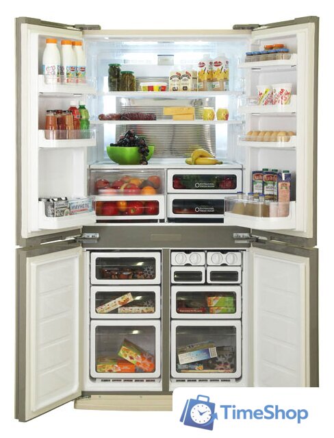 Многодверный холодильник Sharp SJ-EX98FBE - Изображение №2 — Интернет-магазин Time-Shop