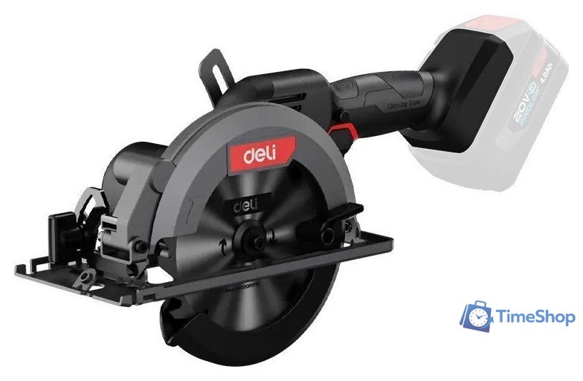 Дисковая (циркулярная) пила Deli EDE-YJ20-1D4 (с 2-мя АКБ) - Изображение №5 — Интернет-магазин Time-Shop