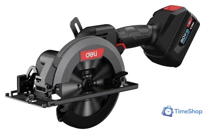 Дисковая (циркулярная) пила Deli EDE-YJ20-1D4 (с 2-мя АКБ) - Изображение №1 — Интернет-магазин Time-Shop