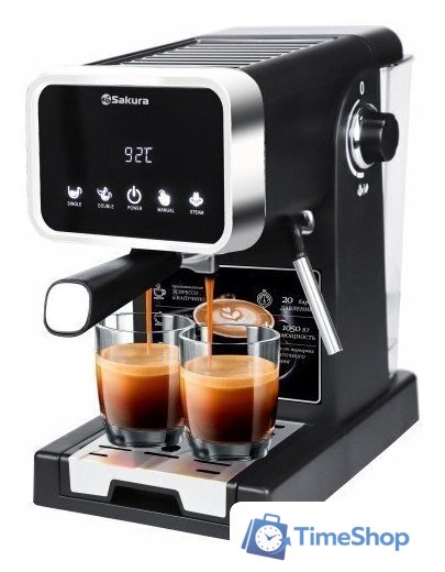 Рожковая кофеварка Sakura SA-6123 - Изображение №1 — Интернет-магазин Time-Shop