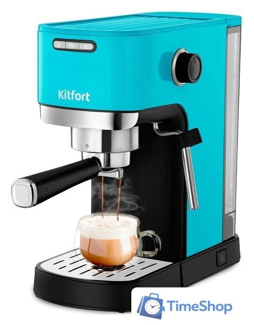 Рожковая кофеварка Kitfort KT-7461 - Изображение №1 — Интернет-магазин Time-Shop