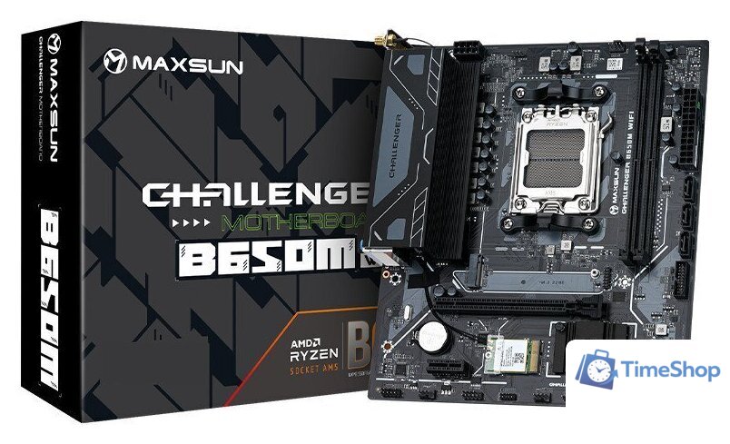 Материнская плата Maxsun Challenger B650M WiFi V2 - Изображение №6 — Интернет-магазин Time-Shop