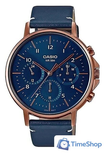 Наручные часы Casio MTP-E321RL-2A - Изображение №1 — Интернет-магазин Time-Shop