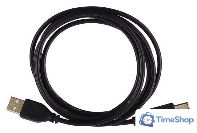 Кабель GoPower 00-00027492 USB Type-A - USB Type-B (1.8 м, черный) - Изображение №2 — Интернет-магазин Time-Shop